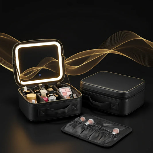Torba za šminku sa LED ogledalom