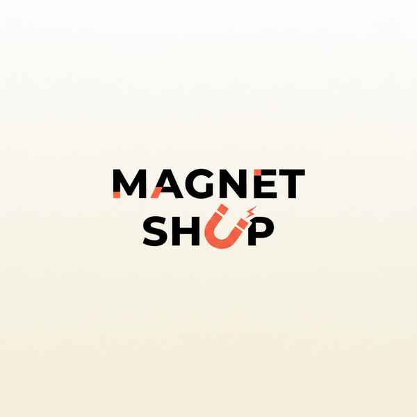 Magnet Shop Logo - Bela Pozadina